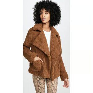 Jack by BB Dakota Brown Sherpa Jacket - Small